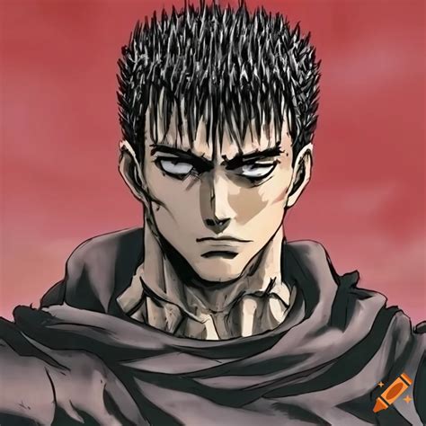 Guts From Berserk In A Sad And Stoic Pose On Craiyon