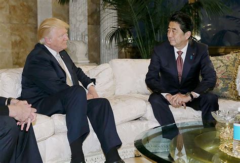 After New York Meeting Abe Confident Trump Can Be Trusted The Japan