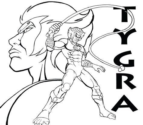 Thundercats Coloring Pages At Free Printable