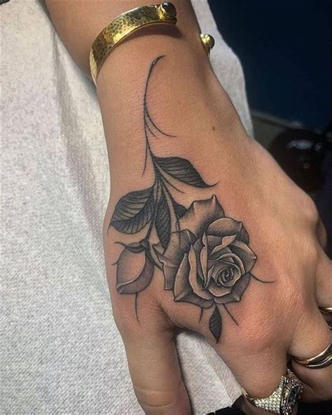 Trendy Rose Tattoo Designs For Your Desire About Floral Tattoo Women