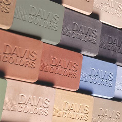 Davis Concrete Color Chart Ponasa