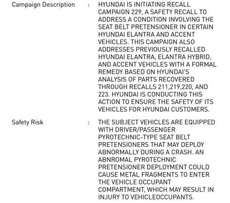 So My 2021 Hyundai Elantra Sel Had A Recall For The Seatbelt How Big Of