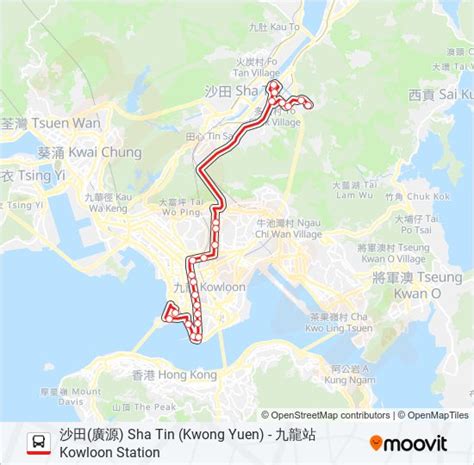 281a Route Schedules Stops Maps 九龍站 Kowloon Station Updated