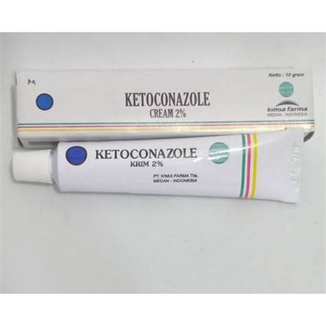 Ketoconazole Cream 1 Box Isi 25 Tube Lazada Indonesia