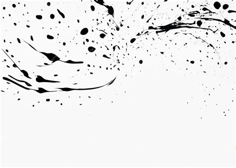 Abstract Black Ink Splash Background Grunge Texture Ink Splash Isolated