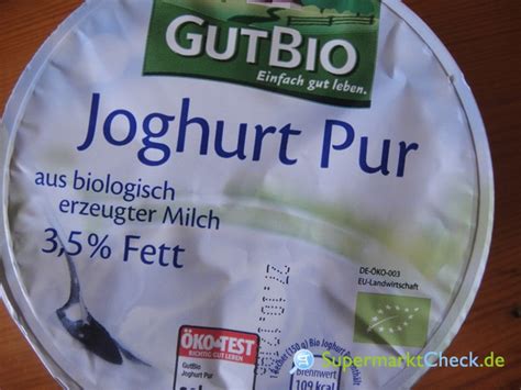 Gut Bio Joghurt Pur 3 5 Fett Preis Angebote Bewertungen