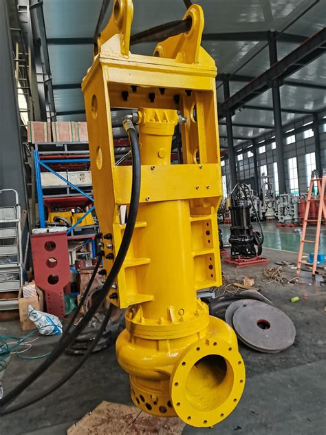 Excavator Driving Stainless Steel Vertical Hydraulic Submersible Slag Slurry Pump Oil Pump For