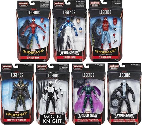 Comic Book Heroes Action Figures Toys Hobbies Marvel Legends Spider