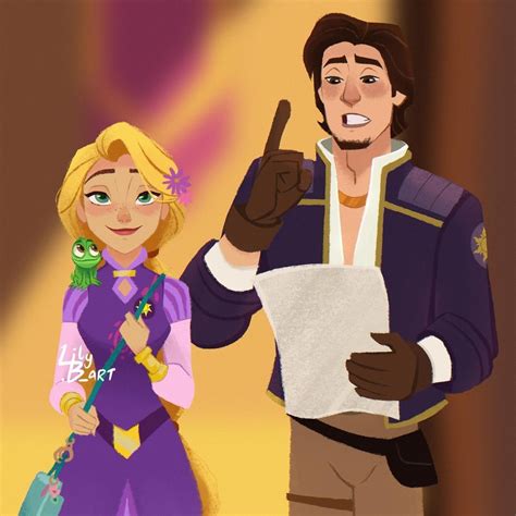 Lilybart Shared A Photo On Instagram “💜 ☀️ 💙 Eugenefitzherbert Flynnrider Rapunzel