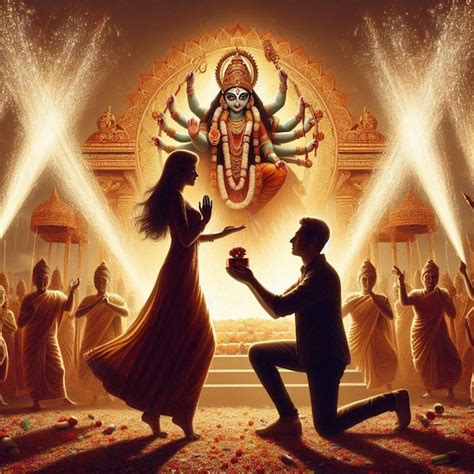 Design For Happy Kali Puja Celebration Premium Ai Generated Image