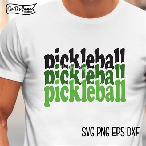 Pickleball Svgpickle Ball Cricut Svg Sublimation Png Design Inspire Uplift