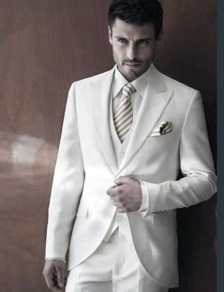 40 All White Outfits For Men