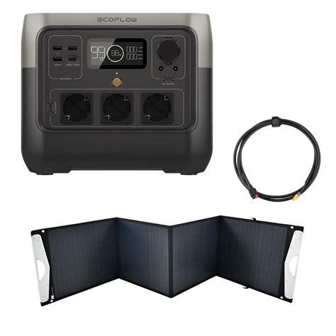 Ecoflow River Pro Wh Powerstation Mit W Solarpanel Online