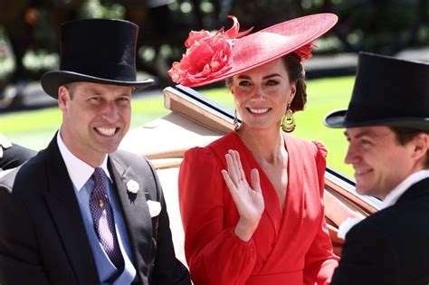 Princess Kates All Red Outfit At The Royal Ascot Is A Total Scene Stealer