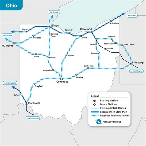 High Speed Rail And Ohio High Speed Rail Alliance