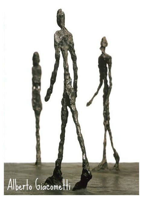 Giacometti Inspired Figure Sculptures - The Imagination Tree