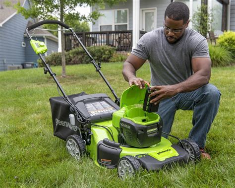 Cheap Clearance Online At Volt Greenworks Greenworks V Mower