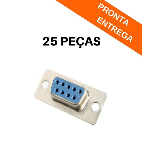 Kit Pe As Conector Db Db F Mea Solda Placa Pci Conector