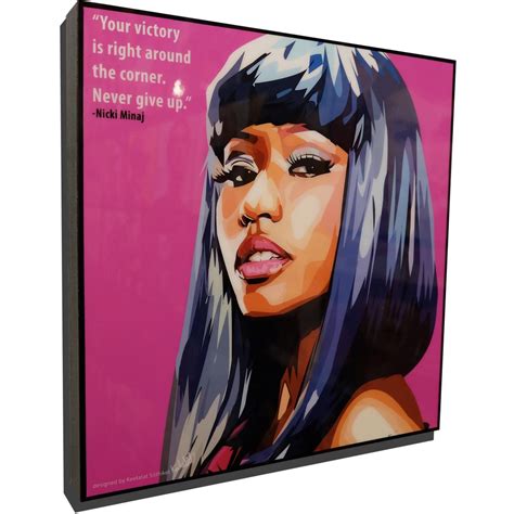 Nicki Minaj Poster Pop Art Your Victory