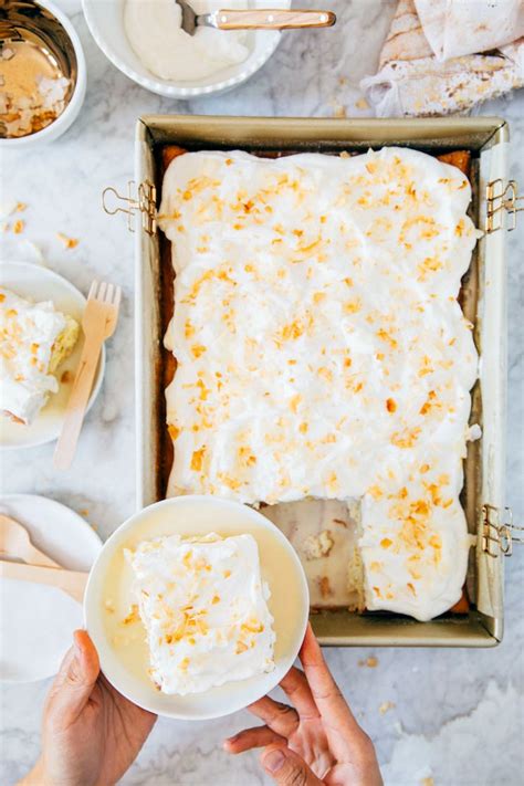 Coconut Tres Leches Cake Hummingbird High