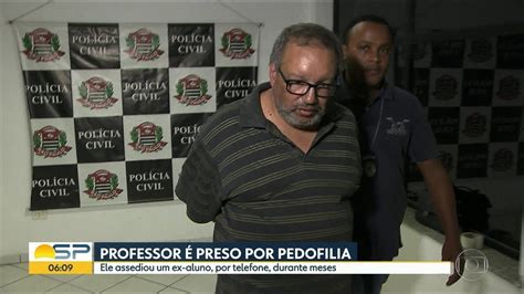 Vídeo Professor é Preso Ontem Em Flagrante Por Pedofilia Em Sp Bom