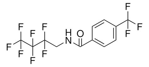 N 2 2 3 3 4 4 4 HEPTAFLUORO BUTYL 4 TRIFLUOROMETHYL BENZAMIDE