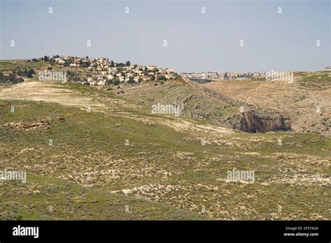 Anatot un pequeño pueblo en la frontera del desierto de Judea Israel