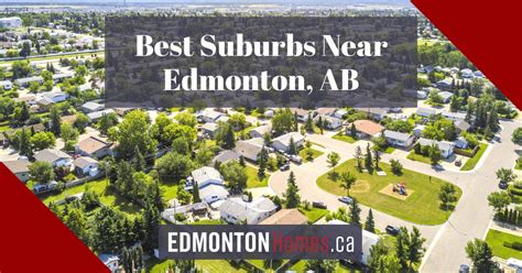 8 Best Suburbs of Edmonton