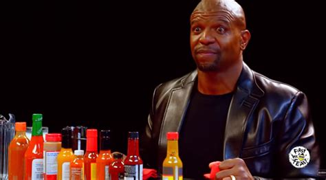 Watch Terry Crews Hallucinate While Eating Incredibly Hot Wings