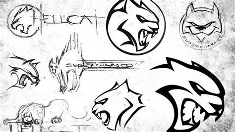 The Evolution Of The Hellcat Logo