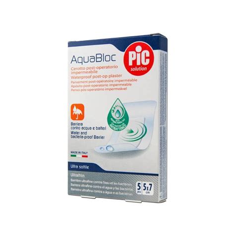 Comprar Pic Aquabloc Bactericida Esteril 5x7cm 5 Parafarmacia Campoamor