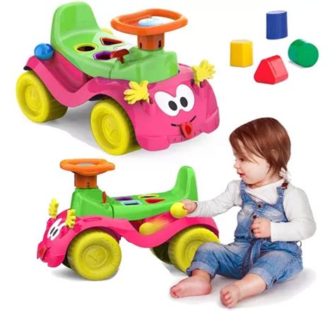 Totoka Triciclo Infantil Bebe Carrinho Totokinha Menina Rosa Frete Gr Tis