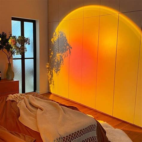 Golden Hour Sunset Lamp Sun Lamp Bedroom Lighting Projector Lamp