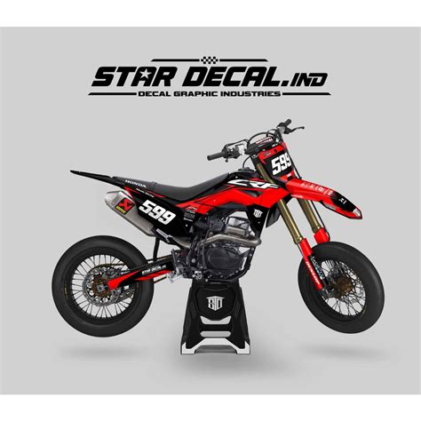 Jual Sticker Setiker Stiker Decal Crf L Minimalis Fullbody Dekal