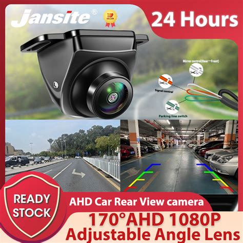 Jansite Car Rear View Reverse Camera Waterproof Night Vision Fish