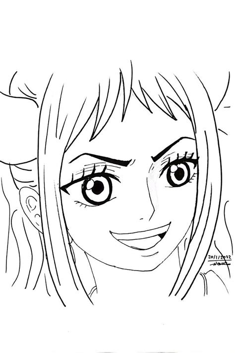 Drawing Yamato From One Piece Pencil Drawings Art Drawings One Piece