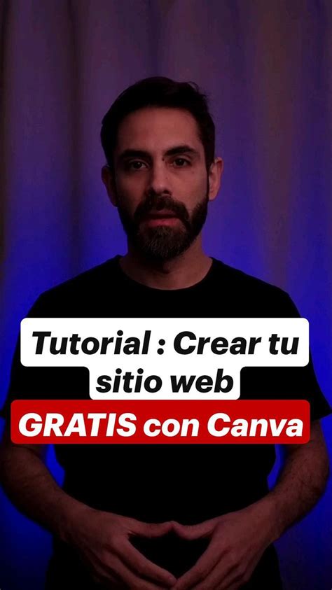 Tutorial Crear Una P Gina Web Gratis Con Canva Paso A Paso Para Tu