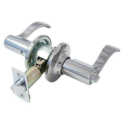 Tesa Assa Abloy Juego De Manillas De Paso Hermes Acero Plateado