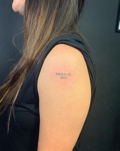 Tatuagem Maktub 60 Imagens Inspiradoras E Seu Significado Dicas De