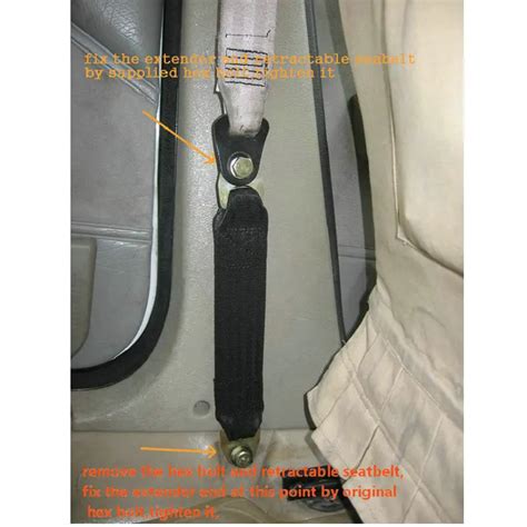 Купить 31 см 12 "болт-в автомобильный ремень безопасности расширитель ...