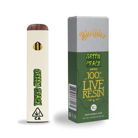 Big Chief Live Resin Disposables Vape Cart Guide Tree Factory