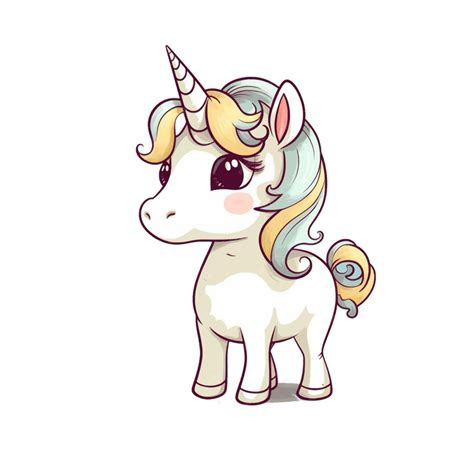 Easy Cute Unicorn Drawing