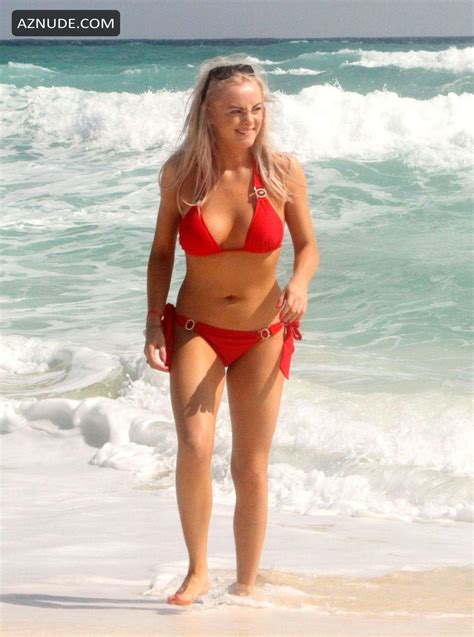 Katie Mcglynn Shows Off Her Sexy Beach Body Physique In The Blazing Hot