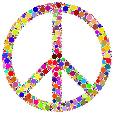 Download Colorful Circles Peace Sign 2 Svg Freepngimg