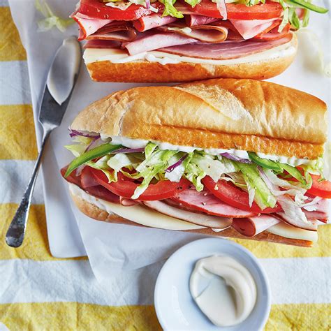 Classic Cold-Cut Sub Sandwiches - Recipes List