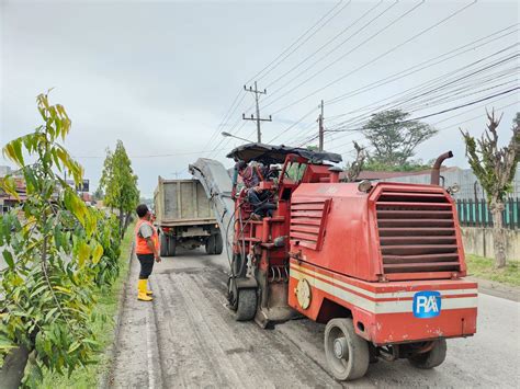 Penuhi Aspirasi Masyarakat Pemko Medan Perbaiki Tiga Jalan Provinsi