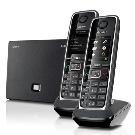 Gigaset C Ip Duo Telephone Sans Fil Ip Dect Devis Sur Techni