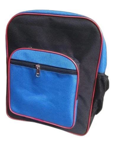 Plain Unisex Nylon Zipper Closure Backpack Bag, Bag Capacity: 4 kg at ...