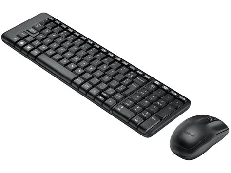 Kit Teclado E Mouse Sem Fio Logitech MK220 Kit Teclado E Mouse