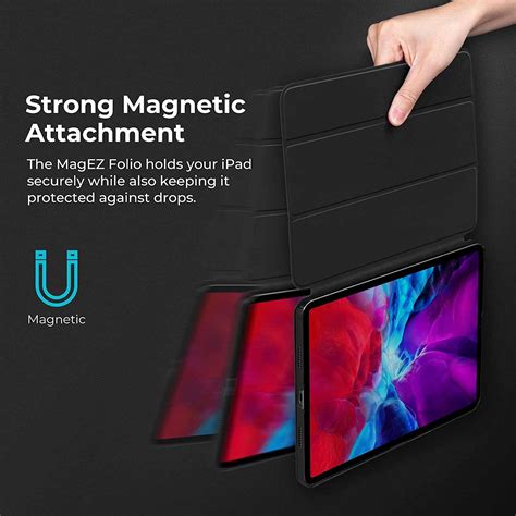 Pitaka Magez Folio Magnetic Case For Ipad Pro Inch Double Side